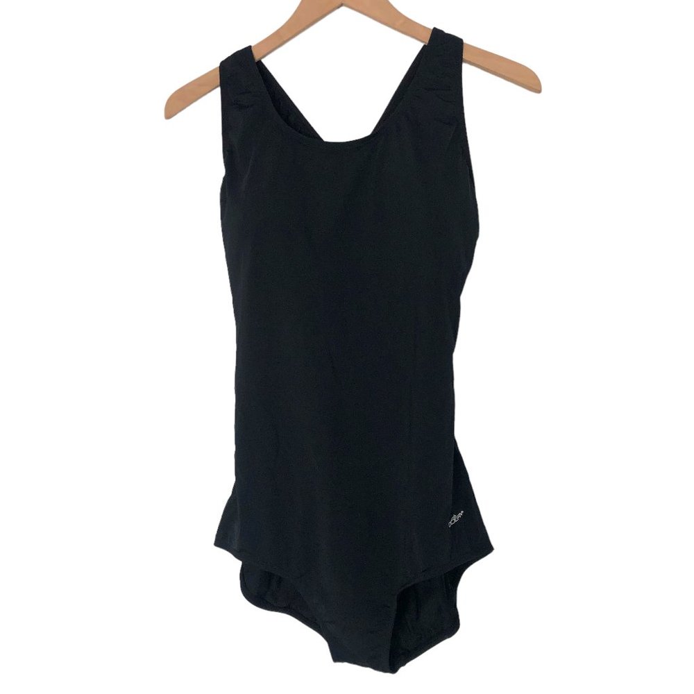 Dolfin Aquashape one piece athletic swimsuit black 18
